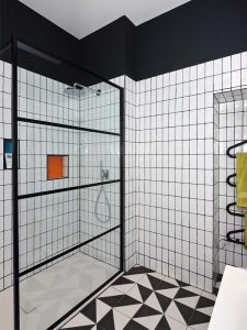 Monochrome Bathroom With Colour Pops Joseph King Interiors Bristol 